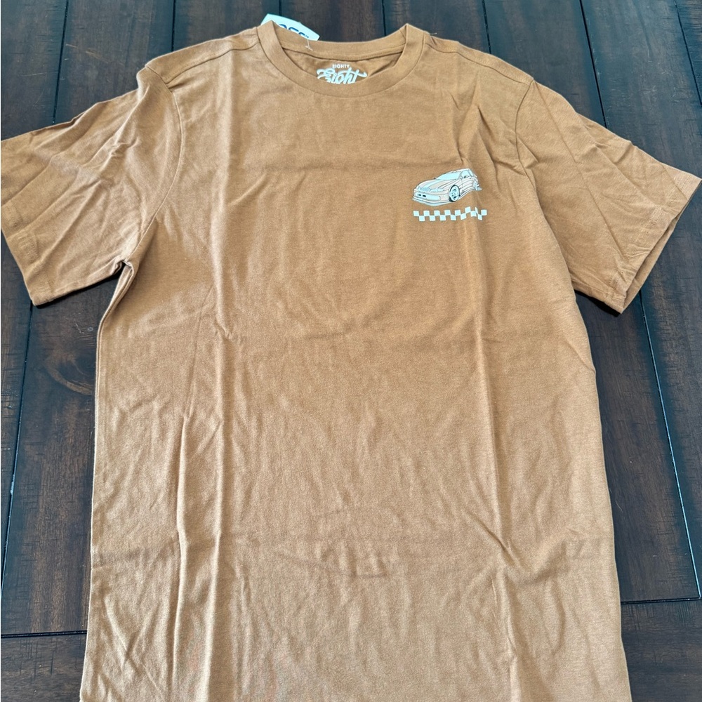 Brown Graphic T-Shirt